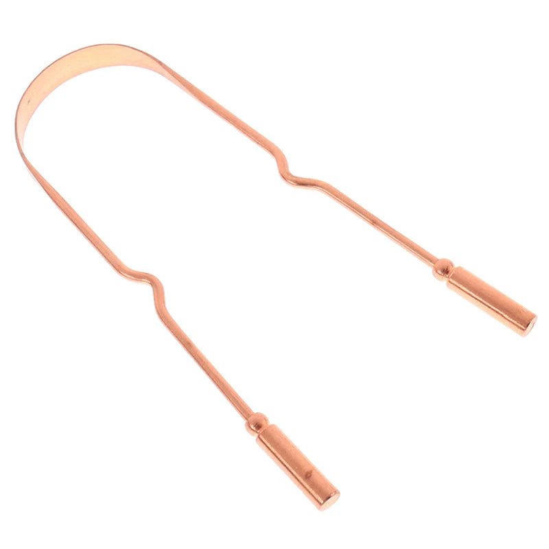 Pure Copper Tongue Scraper