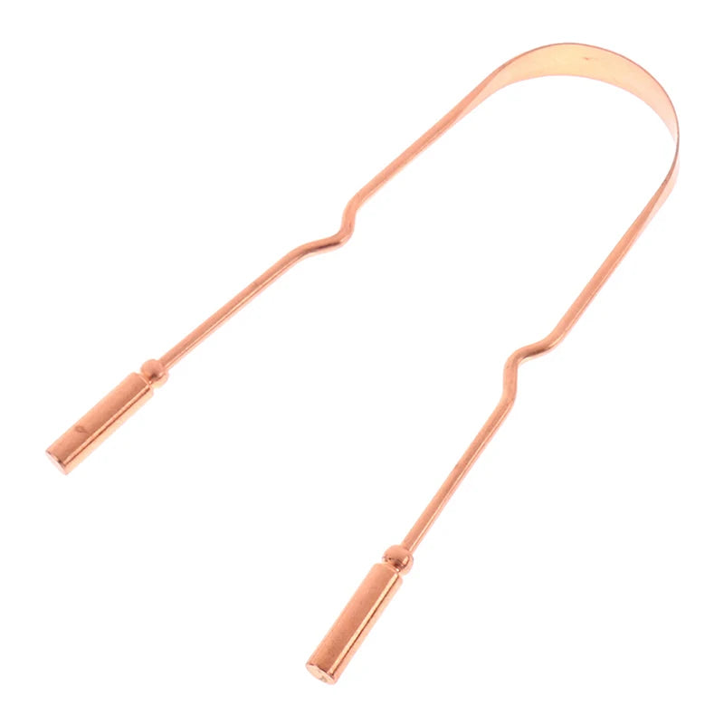 Pure Copper Tongue Scraper