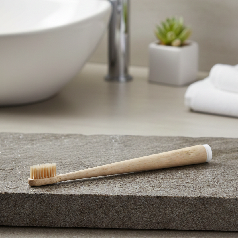 Natural Boar Bristle & Bamboo Toothbrush (4)